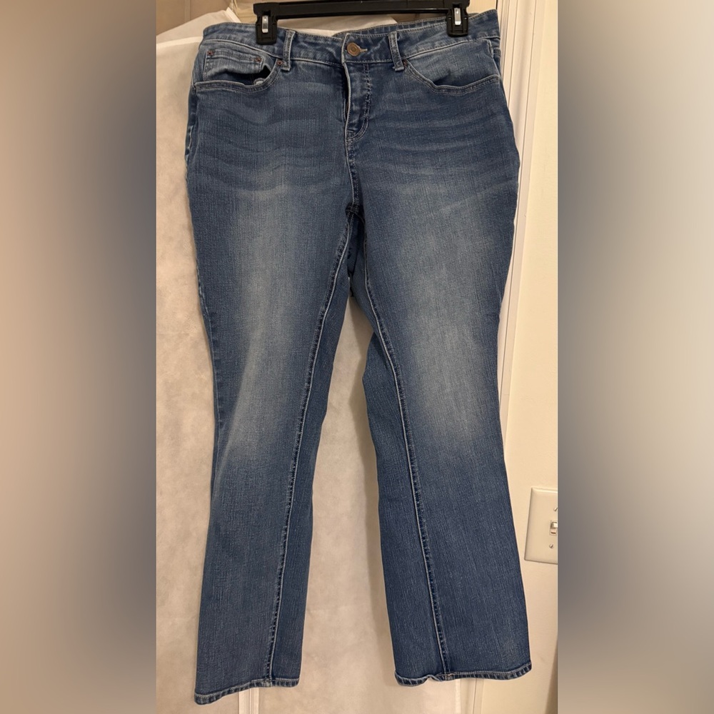 Time and Tru Women's Blue Boot Cut Jeans